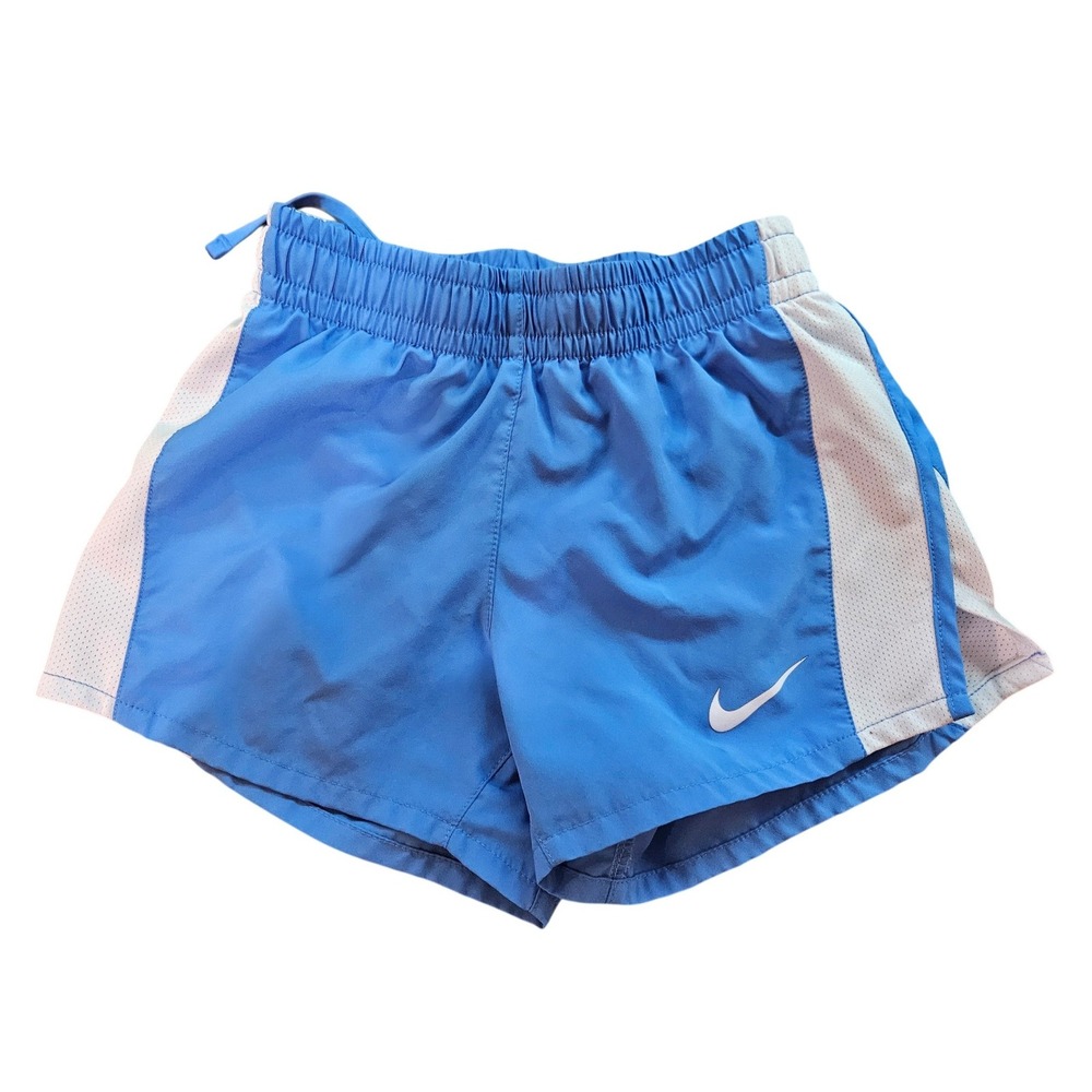 Nike Kids Dri-FIT Running Shorts Bundle Blue Black Size Small 2 Pack - Picture 2 of 9